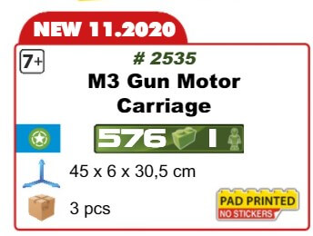 M3 GUN MOTOR CARRIAGE